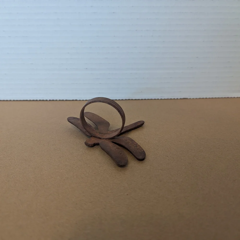 Pier 1 Brown Dragonfly Decor Set
